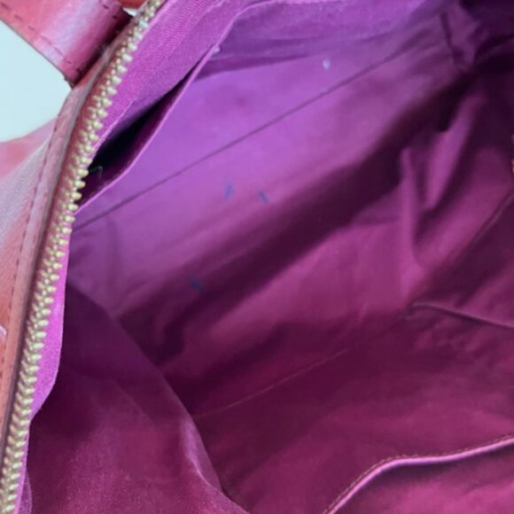 FOSSIL | Sydney Zip Top Leather Tote Shoulder Bag - Picture 7 of 16